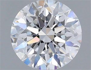 Picture of Lab Grown Diamond 1.10 Carats, Round with Excellent Cut, E Color, VS2 Clarity and Certified by IGI