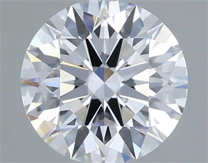 Picture of Lab Grown Diamond 1.10 Carats, Round with Ideal Cut, E Color, VVS2 Clarity and Certified by IGI