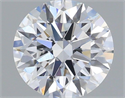 Lab Grown Diamond 1.08 Carats, Round with Excellent Cut, D Color, VVS2 Clarity and Certified by IGI