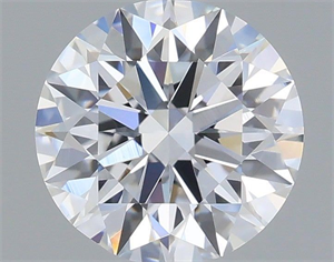 Picture of Lab Grown Diamond 1.08 Carats, Round with Excellent Cut, D Color, VVS2 Clarity and Certified by IGI