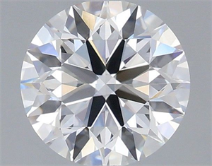 Picture of Lab Grown Diamond 1.08 Carats, Round with Excellent Cut, D Color, VVS2 Clarity and Certified by IGI