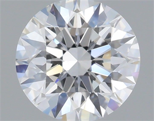 Picture of Lab Grown Diamond 1.12 Carats, Round with Excellent Cut, D Color, VS1 Clarity and Certified by IGI