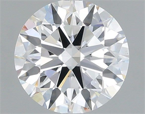 Picture of Lab Grown Diamond 1.08 Carats, Round with Ideal Cut, E Color, VVS2 Clarity and Certified by IGI