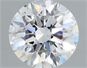 Lab Grown Diamond 1.08 Carats, Round with Excellent Cut, E Color, VVS2 Clarity and Certified by IGI