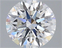 Lab Grown Diamond 1.08 Carats, Round with Ideal Cut, E Color, VVS2 Clarity and Certified by IGI
