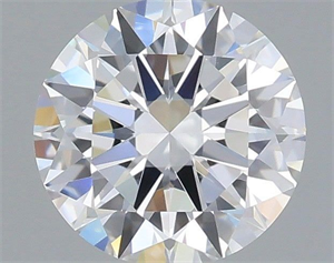 Picture of Lab Grown Diamond 1.07 Carats, Round with Excellent Cut, E Color, VVS2 Clarity and Certified by IGI