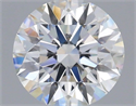 Lab Grown Diamond 1.07 Carats, Round with Excellent Cut, E Color, VVS2 Clarity and Certified by IGI