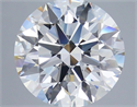 Lab Grown Diamond 4.29 Carats, Round with Ideal Cut, D Color, VVS1 Clarity and Certified by IGI