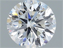 Lab Grown Diamond 1.40 Carats, Round with Ideal Cut, E Color, VVS2 Clarity and Certified by IGI