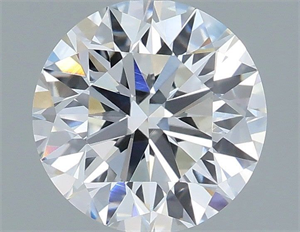 Picture of Lab Grown Diamond 1.40 Carats, Round with Ideal Cut, E Color, VVS2 Clarity and Certified by IGI
