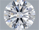 Lab Grown Diamond 1.47 Carats, Round with Ideal Cut, D Color, VVS2 Clarity and Certified by IGI