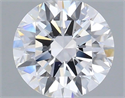 Lab Grown Diamond 1.45 Carats, Round with Excellent Cut, D Color, VS2 Clarity and Certified by IGI