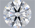 Lab Grown Diamond 1.35 Carats, Round with Ideal Cut, D Color, VVS2 Clarity and Certified by IGI