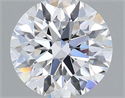 Lab Grown Diamond 1.35 Carats, Round with Excellent Cut, D Color, VVS2 Clarity and Certified by IGI
