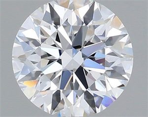 Picture of Lab Grown Diamond 1.35 Carats, Round with Excellent Cut, D Color, VVS2 Clarity and Certified by IGI