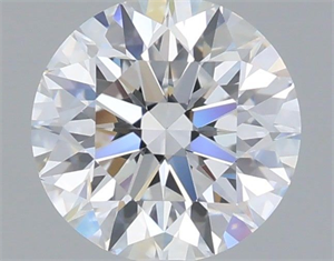 Picture of Lab Grown Diamond 1.36 Carats, Round with Excellent Cut, D Color, VVS2 Clarity and Certified by IGI