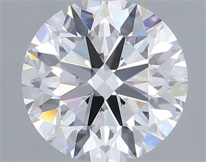 Picture of Lab Grown Diamond 1.43 Carats, Round with Excellent Cut, E Color, VS1 Clarity and Certified by IGI