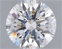 Lab Grown Diamond 1.42 Carats, Round with Ideal Cut, D Color, VS1 Clarity and Certified by IGI