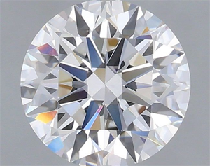 Picture of Lab Grown Diamond 1.42 Carats, Round with Ideal Cut, D Color, VS1 Clarity and Certified by IGI