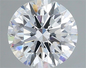 Picture of Lab Grown Diamond 1.39 Carats, Round with Ideal Cut, E Color, VVS2 Clarity and Certified by IGI