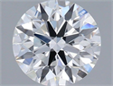 Lab Grown Diamond 1.39 Carats, Round with Ideal Cut, E Color, VVS2 Clarity and Certified by IGI