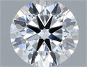 Lab Grown Diamond 1.39 Carats, Round with Ideal Cut, E Color, VVS2 Clarity and Certified by IGI