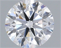 Lab Grown Diamond 1.41 Carats, Round with Ideal Cut, D Color, VS1 Clarity and Certified by IGI