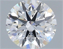 Lab Grown Diamond 1.38 Carats, Round with Ideal Cut, E Color, VVS2 Clarity and Certified by IGI