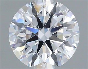 Picture of Lab Grown Diamond 1.10 Carats, Round with Ideal Cut, E Color, VVS2 Clarity and Certified by IGI