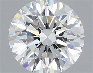 Picture of Lab Grown Diamond 1.34 Carats, Round with Excellent Cut, G Color, VS1 Clarity and Certified by IGI