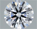 Lab Grown Diamond 1.14 Carats, Round with Ideal Cut, D Color, VS1 Clarity and Certified by IGI