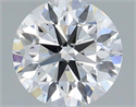 Lab Grown Diamond 1.14 Carats, Round with Excellent Cut, D Color, VS1 Clarity and Certified by IGI