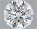 Lab Grown Diamond 1.14 Carats, Round with Excellent Cut, D Color, VS1 Clarity and Certified by IGI