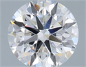 Lab Grown Diamond 1.14 Carats, Round with Excellent Cut, D Color, VS1 Clarity and Certified by IGI