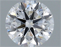 Lab Grown Diamond 1.19 Carats, Round with Excellent Cut, D Color, VS1 Clarity and Certified by IGI