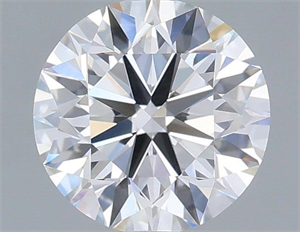 Picture of Lab Grown Diamond 1.10 Carats, Round with Excellent Cut, E Color, VS1 Clarity and Certified by IGI
