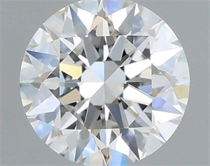 Picture of Lab Grown Diamond 1.08 Carats, Round with Excellent Cut, E Color, VVS2 Clarity and Certified by IGI
