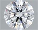 Lab Grown Diamond 1.08 Carats, Round with Ideal Cut, D Color, VS1 Clarity and Certified by IGI
