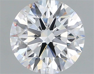 Picture of Lab Grown Diamond 1.08 Carats, Round with Ideal Cut, D Color, VS1 Clarity and Certified by IGI