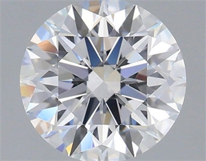 Picture of Lab Grown Diamond 1.08 Carats, Round with Ideal Cut, D Color, VS1 Clarity and Certified by IGI