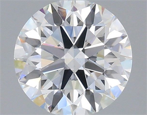Picture of Lab Grown Diamond 1.08 Carats, Round with Ideal Cut, D Color, VS1 Clarity and Certified by IGI