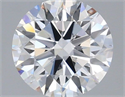 Lab Grown Diamond 1.08 Carats, Round with Ideal Cut, D Color, VS1 Clarity and Certified by IGI