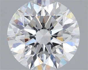 Picture of Lab Grown Diamond 1.07 Carats, Round with Excellent Cut, D Color, VVS2 Clarity and Certified by IGI