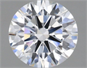 Lab Grown Diamond 1.16 Carats, Round with Ideal Cut, E Color, VVS1 Clarity and Certified by IGI