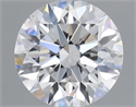 Lab Grown Diamond 1.19 Carats, Round with Excellent Cut, D Color, VVS2 Clarity and Certified by IGI