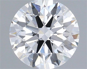 Picture of Lab Grown Diamond 1.21 Carats, Round with Ideal Cut, D Color, VS1 Clarity and Certified by IGI