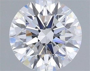Picture of Lab Grown Diamond 1.21 Carats, Round with Excellent Cut, D Color, VS1 Clarity and Certified by IGI