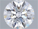 Lab Grown Diamond 1.21 Carats, Round with Excellent Cut, D Color, VS1 Clarity and Certified by IGI