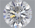 Lab Grown Diamond 1.22 Carats, Round with Excellent Cut, D Color, VS1 Clarity and Certified by IGI