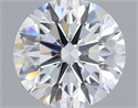 Lab Grown Diamond 1.22 Carats, Round with Excellent Cut, D Color, VS1 Clarity and Certified by IGI